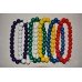 Wooden Necklace + Bracelet + Earrings White