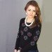 Wooden Necklace + Bracelet + Earrings White
