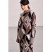 Knitted dress "Mirage" cappuccino 
