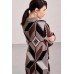 Knitted dress "Mirage" cappuccino 