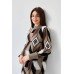 Knitted dress "Mirage" cappuccino 