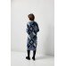 Knitted dress "Mirage" blue