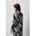 Knitted dress "Mirage" gray