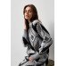 Knitted dress "Mirage" gray