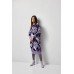 Knitted dress "Mirage" lilac