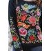 Embroidered sweatshirt "Fairy World" Black