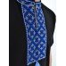 Embroidered t-shirt for men "Glory" blue on black