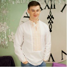 Embroidered shirt "White Desert"