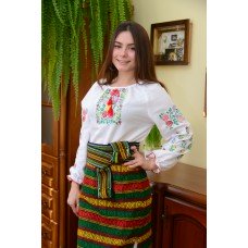 Embroidered blouse "Bright Meadows"