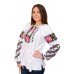 Embroidered blouse "Peonies Painting"