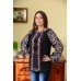 Embroidered blouse "Christmas Night"