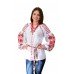 Embroidered blouse "Zgarda Red"