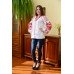Embroidered blouse "Zgarda Red"