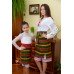 Traditional Woven Plakhta Mother and Daughter set 3