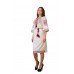 Embroidered dress "Yaroslava" handmade