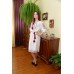 Embroidered dress "Katrya" handmade