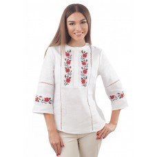 Embroidered blouse "White Dreams"