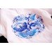 Embroidered blouse "Petrykivka blue" 