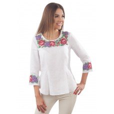 Embroidered blouse "Blooming Youth" 2