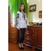 Embroidered blouse "Rose Garden"