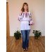 Embroidered blouse "Petrykivka Red"