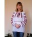 Embroidered blouse "Petrykivka Red"