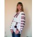 Embroidered blouse "Petrykivka Red"