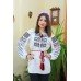 Embroidered blouse "Violets&Roses"