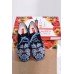 Embroidered Shoes "Rondo Blue"