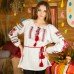 Embroidered blouse "Roses Big"