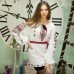 Embroidered blouse "Magic Rhombes"