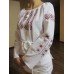 Embroidered  blouse "Autumn Berries"