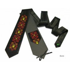 Embroidered tie for men "Volia"