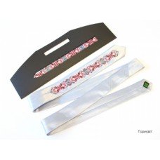 Embroidered tie unisex "Gorytsvit"