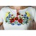 Embroidered t-shirt "Wreath with Stems"