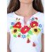 Embroidered t-shirt "Colours of Grassland" white