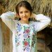 Embroidered blouse "Flowers of Galitch"