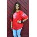 Embroidered blouse "Red Style 1"