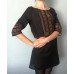Embroidered dress "Grapes"