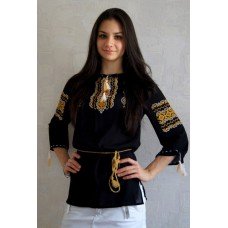 Embroidered blouse "Golden Autumn"