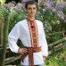 Embroidered shirt "Scarlet Autumn"