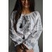 Embroidered  blouse "Night before Christmas"