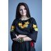 Embroidered  blouse "Sunflowers in Sunset 1"
