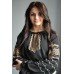 Embroidered  blouse "Lace Bronze"