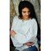 Embroidered blouse "Dew Drop"