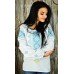 Embroidered blouse "Traditions Blue 2"