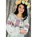 Embroidered blouse "Simplicity linen"