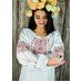 Embroidered blouse "Ukrainian Style Red"