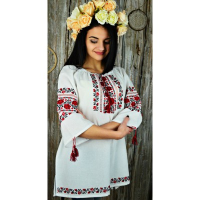 Embroidered blouse "Roses"