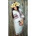 Embroidered dress "Roses"